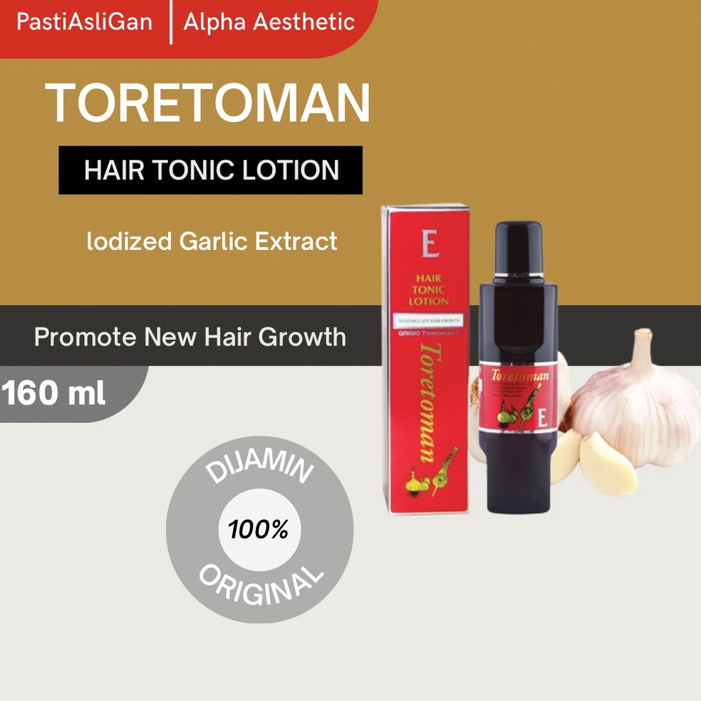 Ready Stock☠Grigio Toretoman E Japan Hair Tonic Herbal Jepang Rambut Rontok Tipis Anti Ketombe⋆