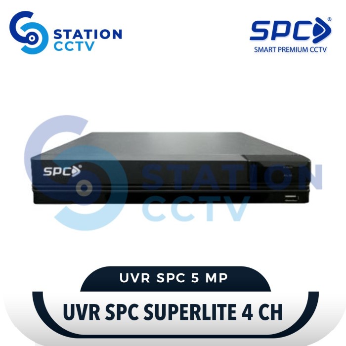 Terlaris Dvr / Uvr Spc Superlite 5 Mp - 4Channel Uvr7Tj04Eh-D54G H 265+
