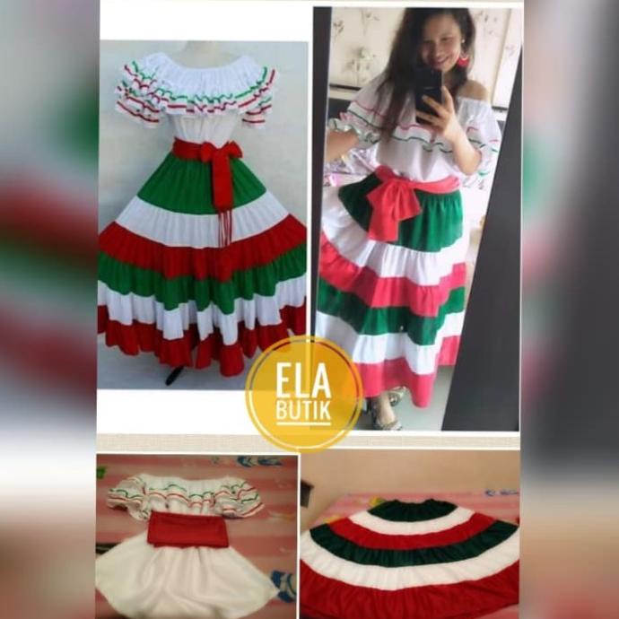 Kostum Meksiko *1/Baju Tradisional Meksiko/Kostum Internasional