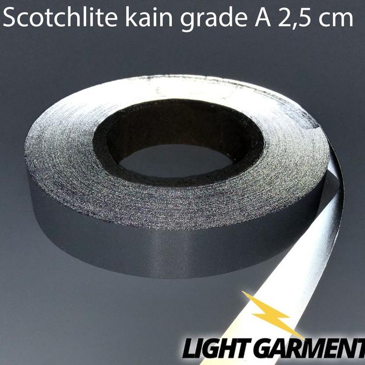 

Promo Scotchlite Skotlet Scotlight Pita Pemantul Cahaya Kain Jahit A 2,5 Cm Per Roll F23P
