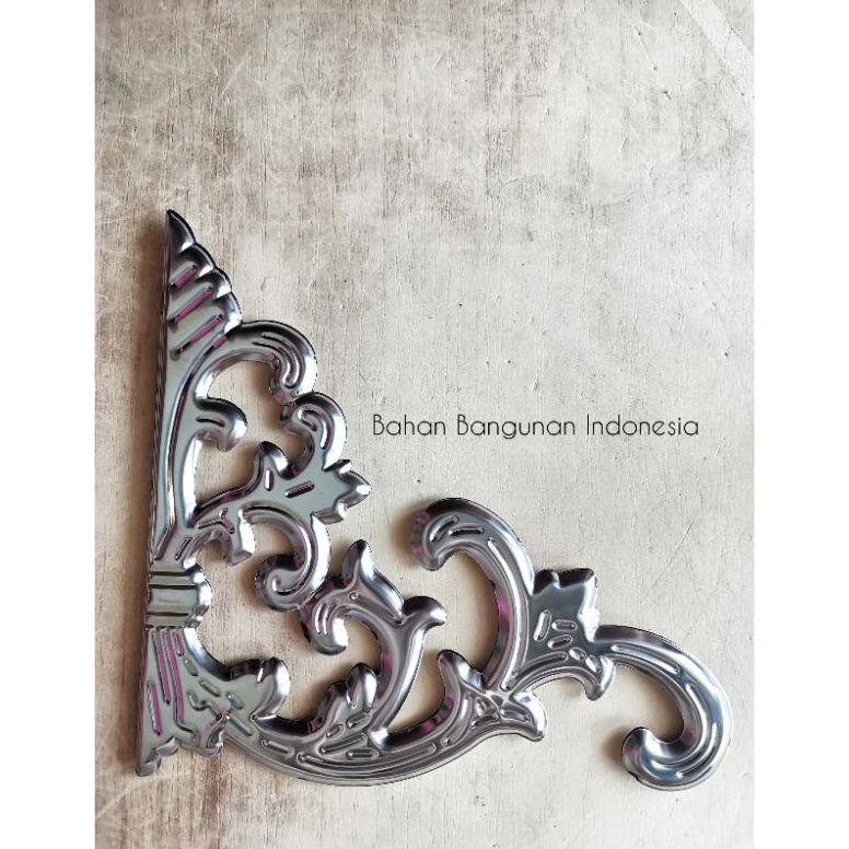 Buruan Beli.. ORNAMEN AKSESORIES PAGAR STAINLESS Bunga Mahkota 63