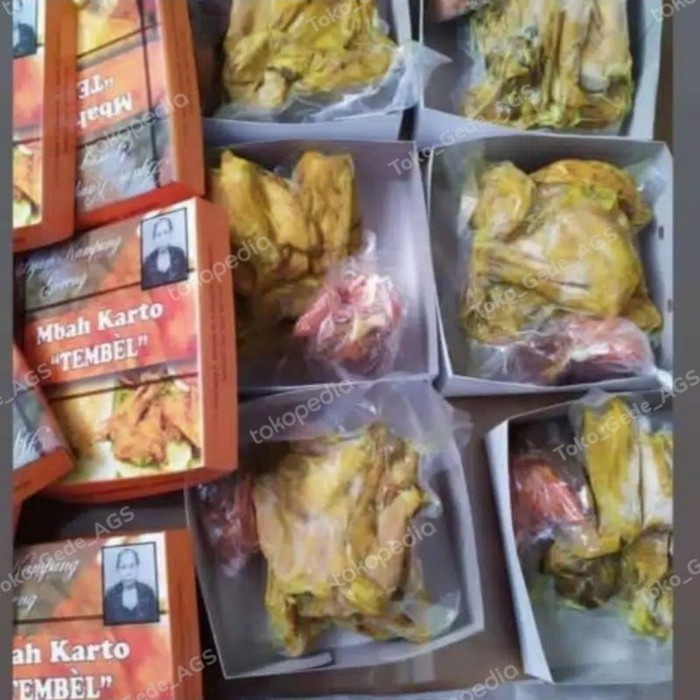 Ayam Goreng Mbah Karto Tembel 1 ekor frozen