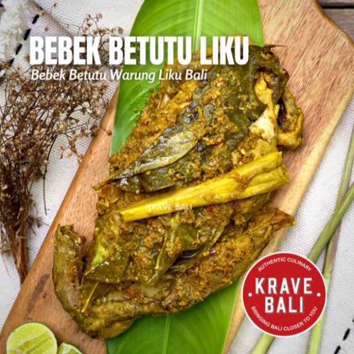 

BEBEK BETUTU WARUNG LIKU MAKANAN KHAS BALI ASLI 725 GR