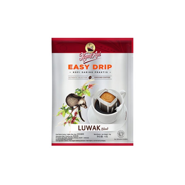 

KAPAL API LUWAK BLEND EASY DRIP ISI 5 SACHET X 10 GR