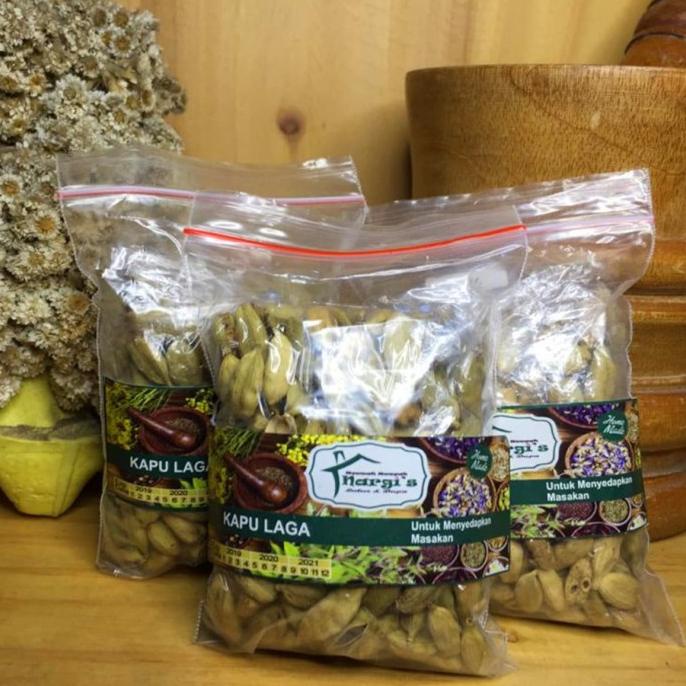 

/////] Kapulaga Hijau India / Arab / Cardamom / 50 gr