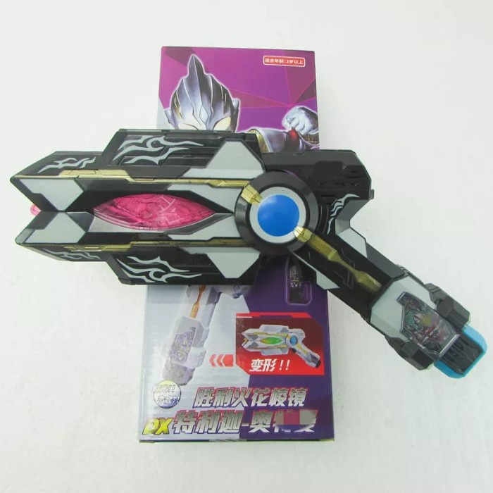 MUST HAVE ULTRAMAN TRIGGER DX DARK SPARKLENS JAPAN SOUND REPLIKA TERMURAH