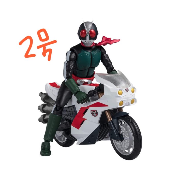 MUST HAVE SHODO XX SHIN KAMEN RIDER 2 NIGO & THE CYCLONE SET NO X VS O SHF SS TERMURAH