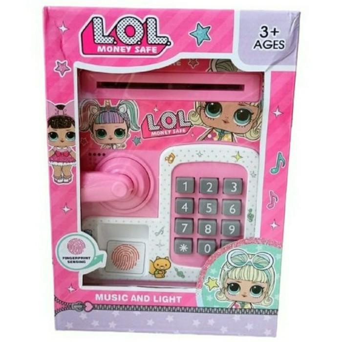 Mainan Celengan Anak Atm Brankas Mini Lol Mainan Menabung
