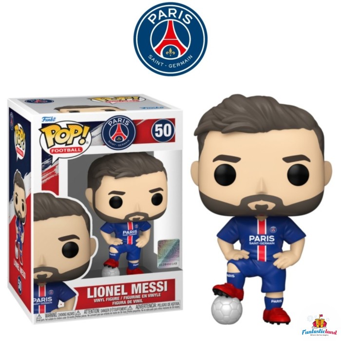 Funko Pop Football Soccer Lue Paris Saint Germain - Lionel Messi