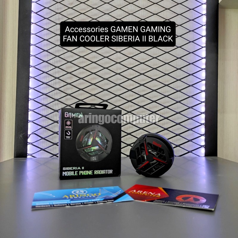 Accessories GAMEN GAMING FAN COOLER SIBERIA II BLACK