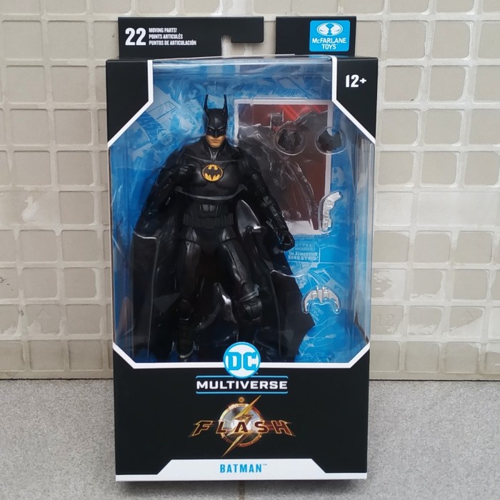 Terlaris Mcfarlane Toys Dc Multiverse Batman 1989 Michael Keaton The Flash