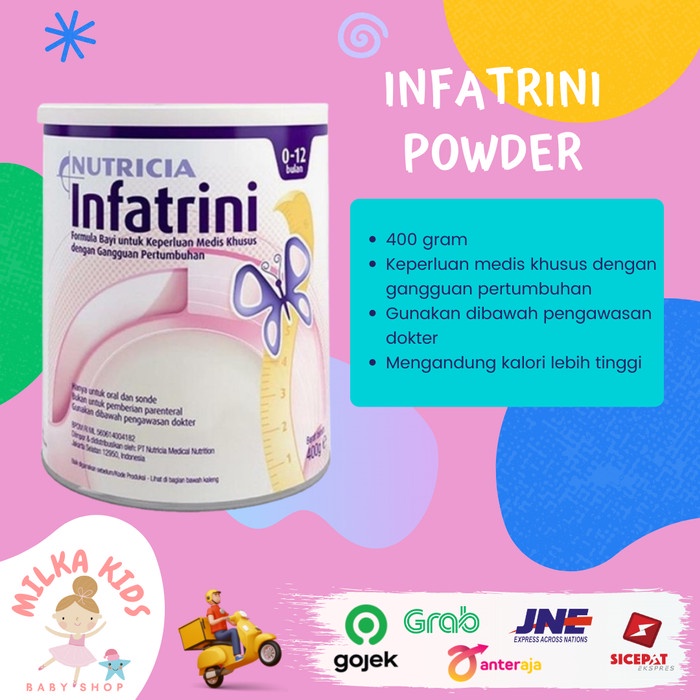 

NUTRICIA INFATRINI POWDER 400 GR/ 400GR - SUSU INFATRINI / INFANTRINI