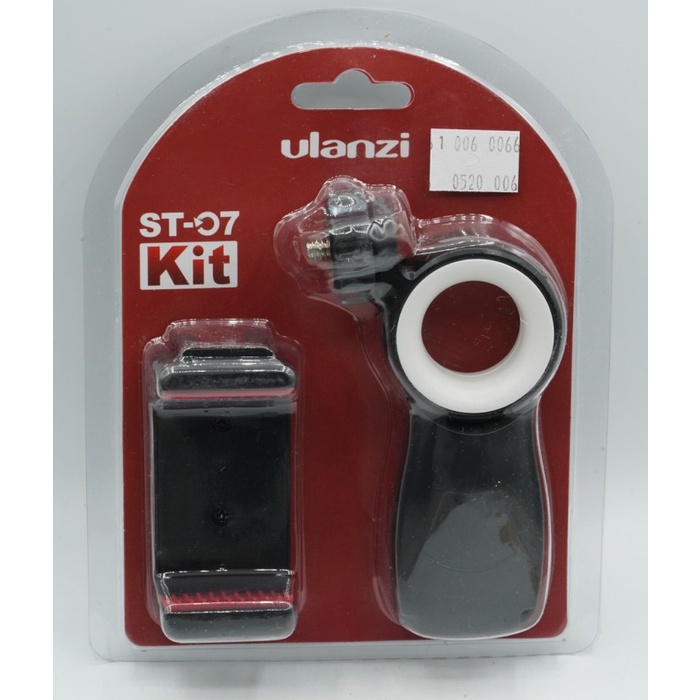 DISKON SPESIAL ULANZI ST-07 KIT HANDPHONE VIDEO KIT VLOG VLOGGING FINGER RING HANDLE TERBARU