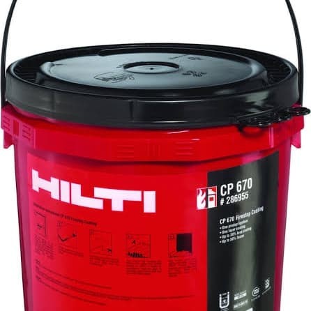 

Firestop CP 670 Coating HILTI ram02