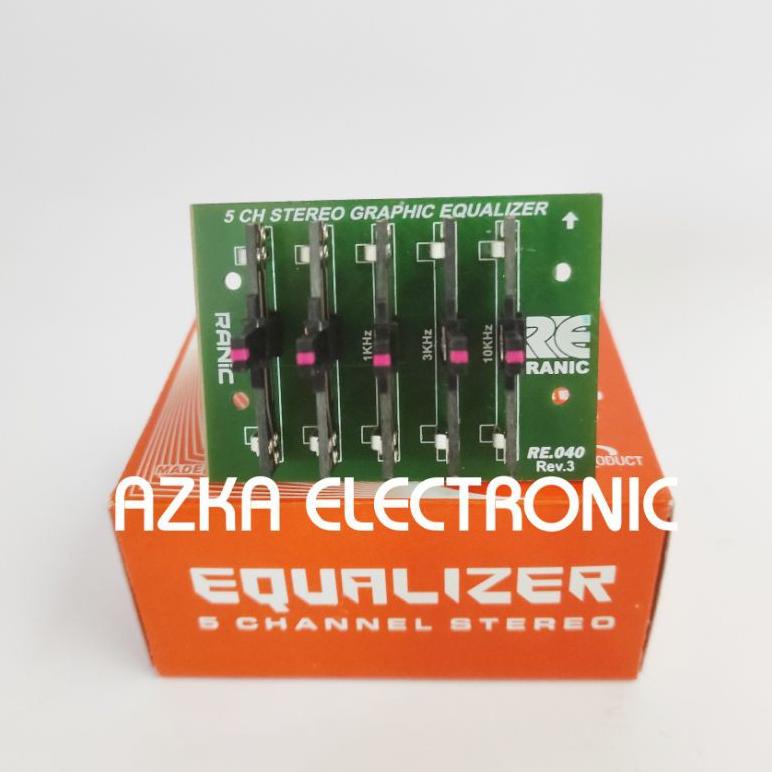 ELL285 Kit Equalizer 5 Channel Stereo +