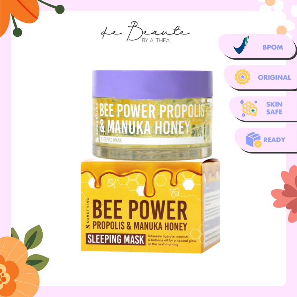 Somethinc Bee Power Propolis &amp; Manuka Honey Sleeping Mask 50gr