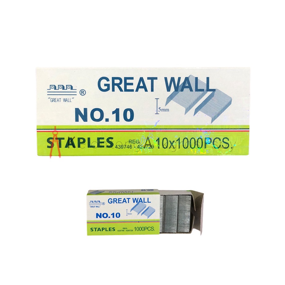

➠oj Best Seller✵➺ Isi Staples Kecil Great Wall / Greatwall no 10 A39