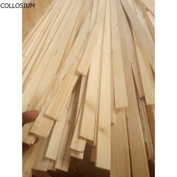 Terlaris Reng Kayu List 100X3X1 Isi 10Pcs Kayu Jati Belanda Reng Kayu Pinus