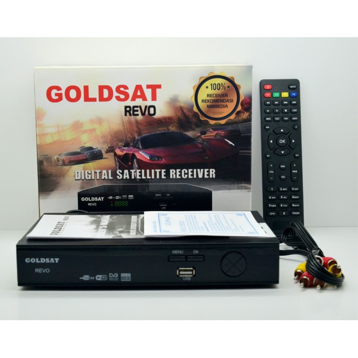 Terlaris Receiver Ninmedia Goldsat Revo