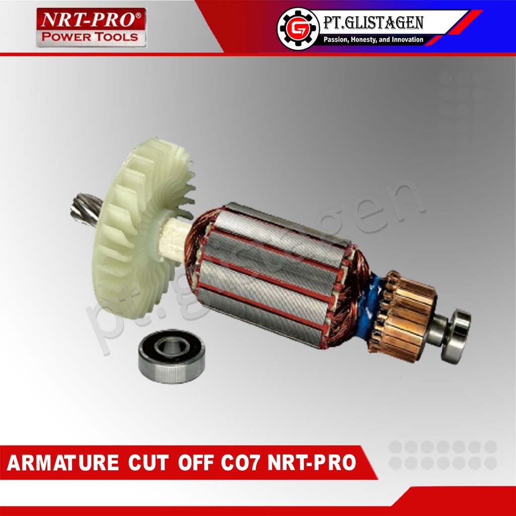 NRT-PRO CO7HD Armature Angker Mesin Cut Off 7&quot;in Potong Besi ORIGINAL