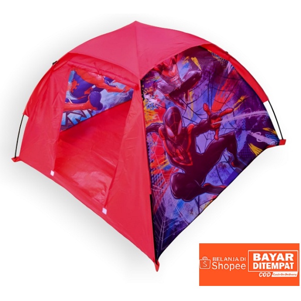 Tenda Anak Portable Kartun Terbaru Termurah Indoor Motif Z7Q9 Play Tent Besar Murah Bongkar Pasang L