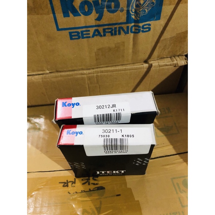 BEARING LAHER RODA BELAKANG 1 SET 30211-1 &amp; 30212JR KOYO