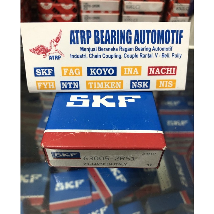 BALL BEARING 63005 2 2RS 63005 2RS1 SKF