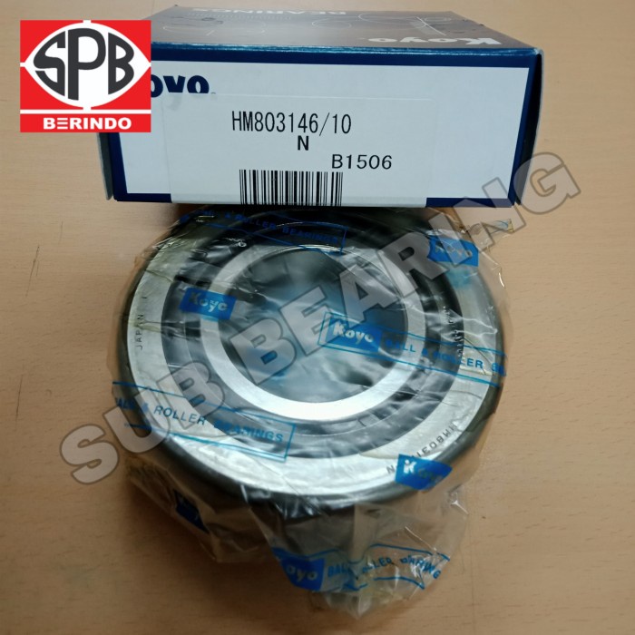 CONE CUP SET BEARING HM 803146/10 KOYO