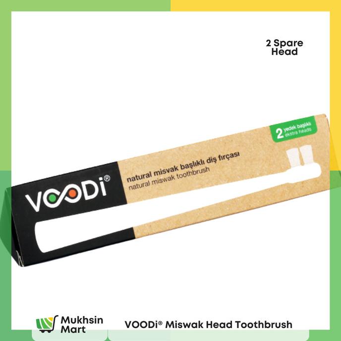 VOODi Miswak Head Toothbrush | Sikat Gigi Siwak