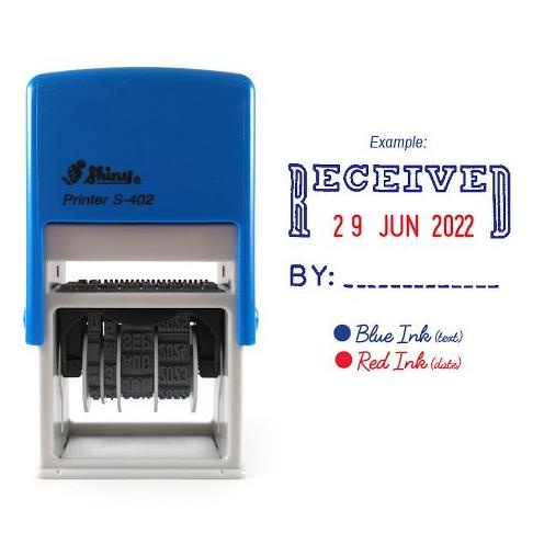 

Stempel Received Tanggal Shiny S402