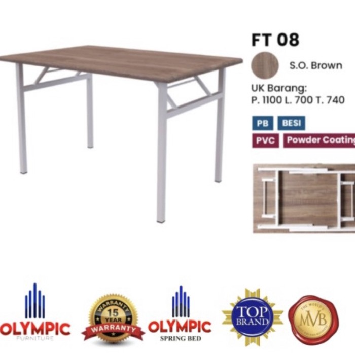 Meja lipat MFT 08 Olympic