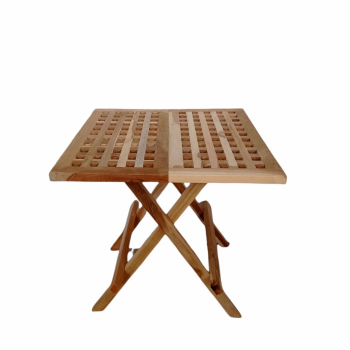 Meja lipat kotak portable