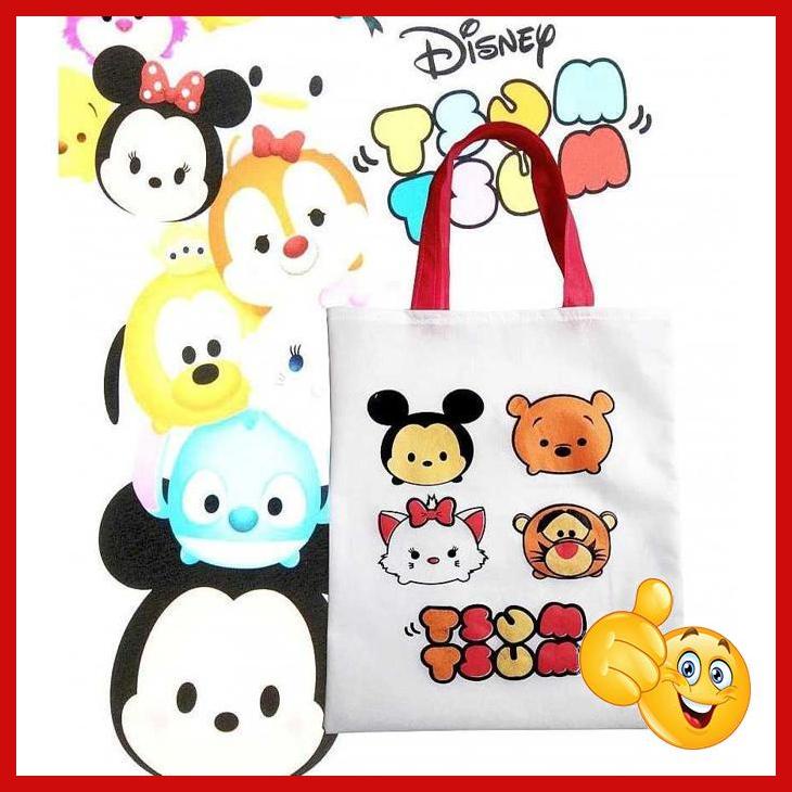 

KJ- GOODIE BAG TSUM TSUM DISNEY TAS ULTAH ANAK MOTIF KARTUN LUCU KARAKTER