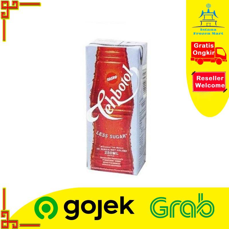 

Teh Botol Less Sugar 250 ML - SOSRO