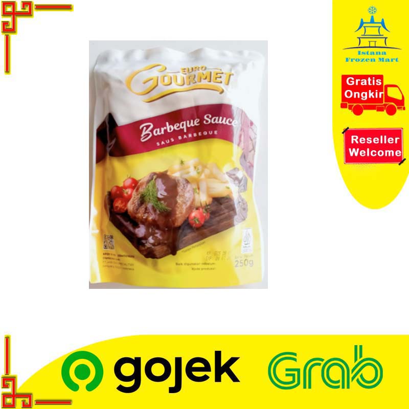 

Sauce BBQ Saus Barbeque 250 Gram - EURO GOURMET