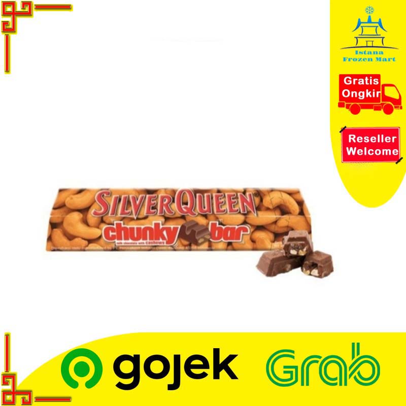 

Coklat Chunky Cashew 30 Gram - SILVER QUEEN