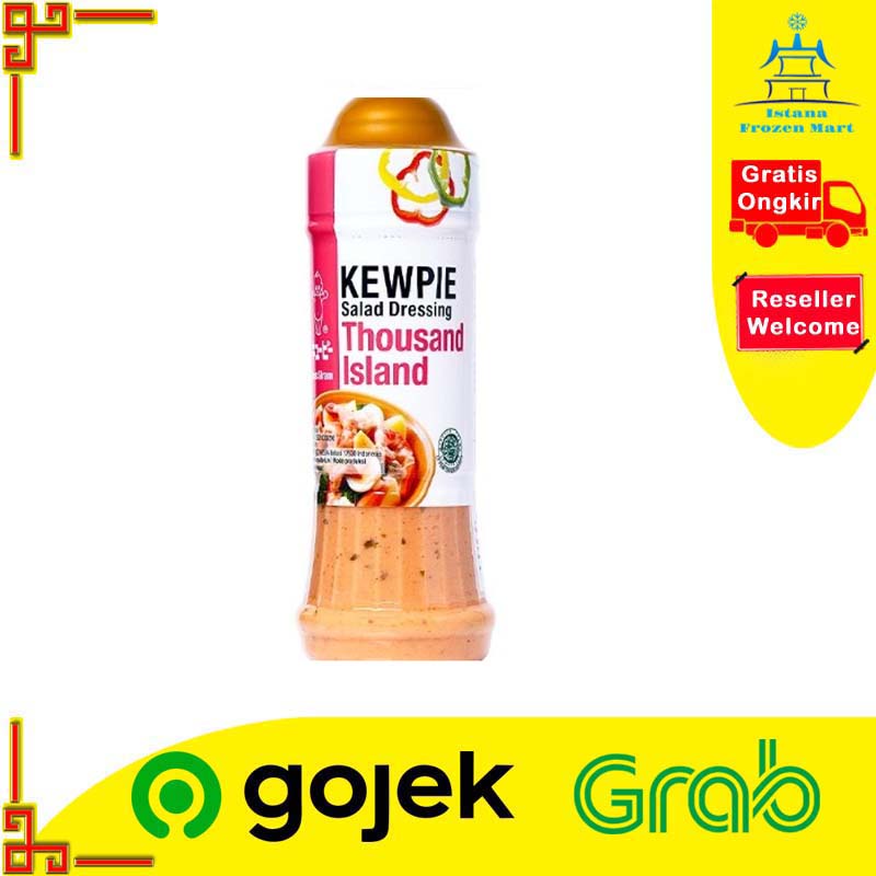 

Salad Dressing Thousand Island Botol 200 ML - KEWPIE