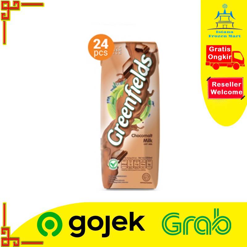 

Susu UHT Chocolate Milk 200 ML - GREENFIELDS