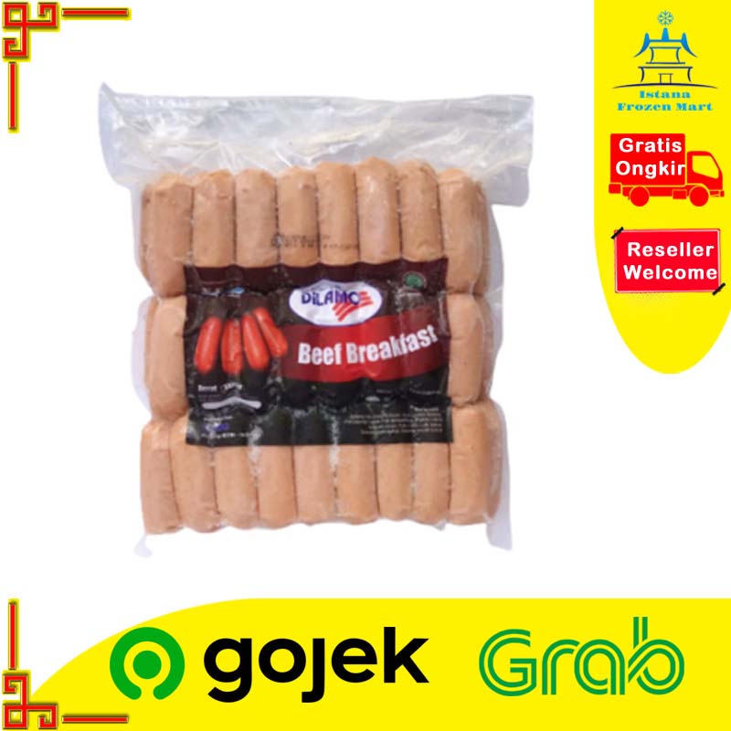 

Sosis Beef Breakfast 1 KG - DILAMO