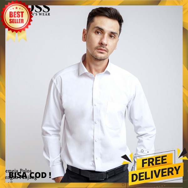 Atasan Hem Pria Terbaru 2023 Buju Cowok Baju Kemeja Kekinian Dewasa Kwmeja Jumbo Slimfit Premium Bsj