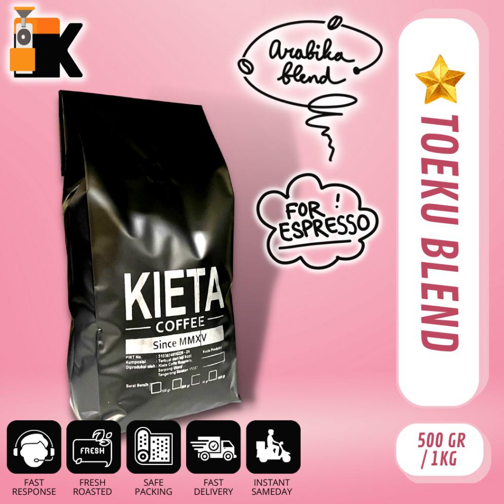

1Kg Biji Kopi Toeku Blend 100% Arabika Untuk Kopi Susu
