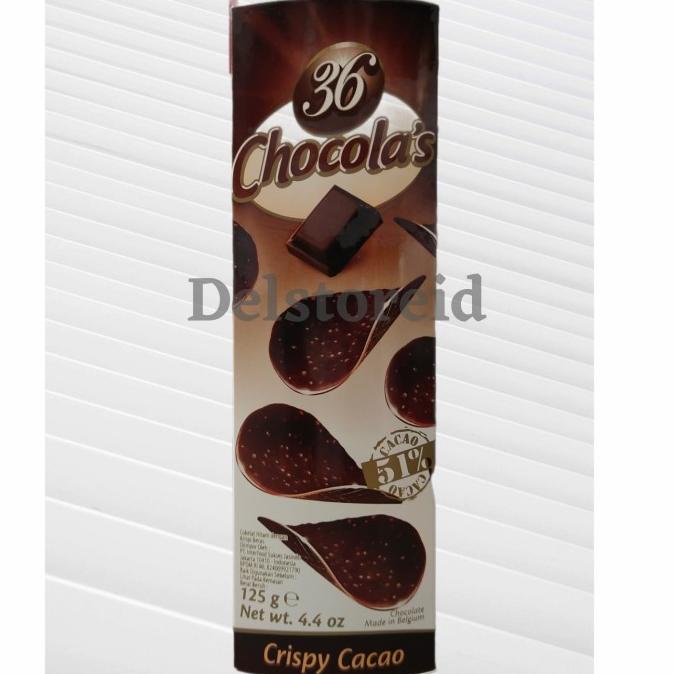 

36 chocola's Chocolate crispy Cacao 125 gr
