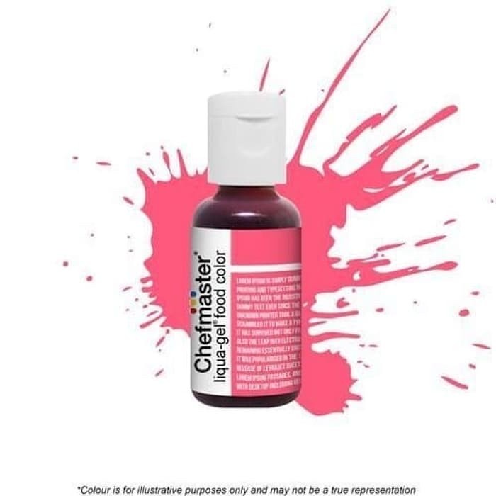 

Deep Pink Chefmaster Liqua-Gel Food Colng 20 Ml