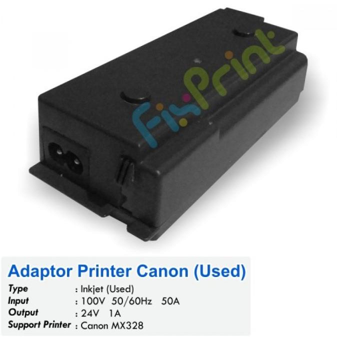 monggo] Adaptor Printer Canon MX328 Used, Power Supply Canon MX-328 Used