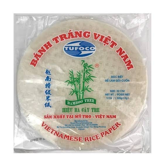 

Kulit Lumpia Vietnam Roll Banh Trang Rice R 22Cm 250Gr 400Gr