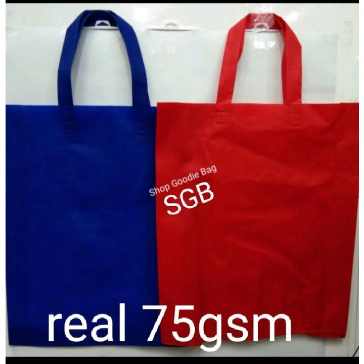 

Terbaru Tas Spunbond Handle uk 38x45x8 LUSINAN