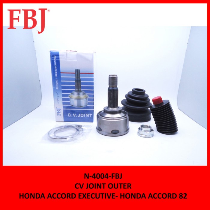 CV JOINT LUAR AS RODA HONDA ACCORD EXECUTIVE HONDA ACCORD 82 FBJ