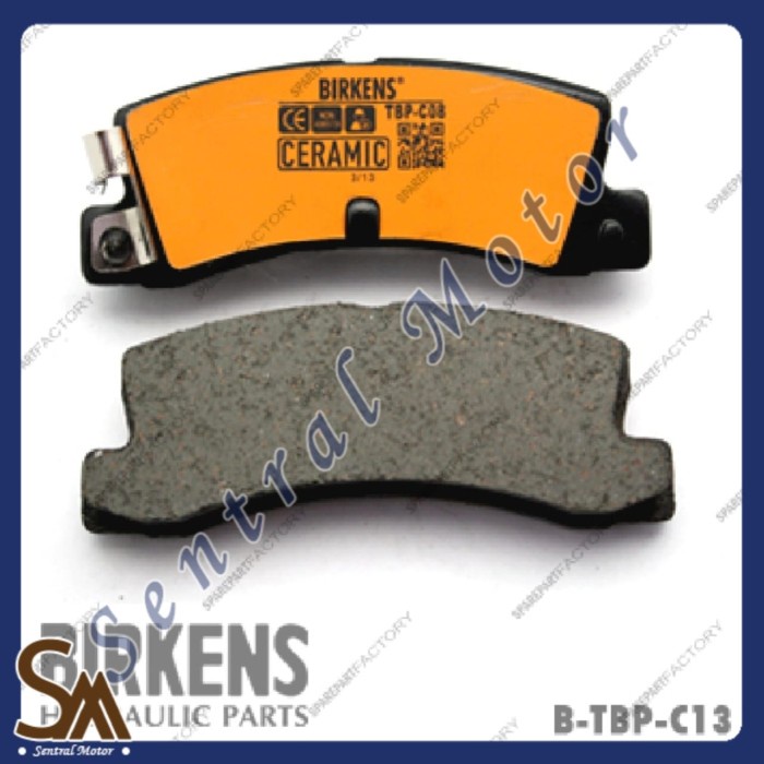 Brake Pad Kampas Rem Belakang Toyota Corona Absolute/Camry/Harrier Old