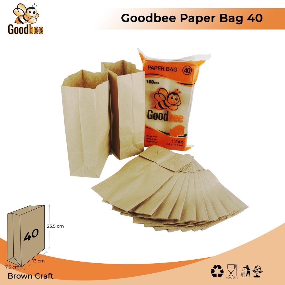 

Promo PAPER BAG - SOS BAG 40 BROWN - FRIED CHICKEN - KANTONG KERTAS ROTI - ISI 100 PCS
