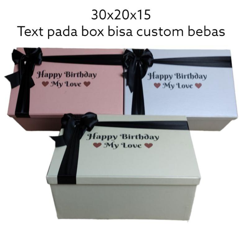 

7.7 Kotak Kado Custom ukuran besar